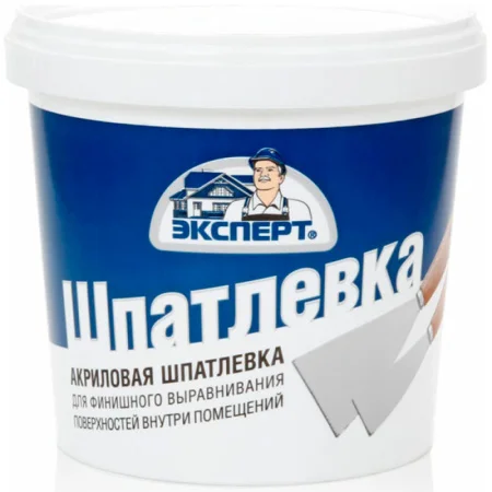Шпатлевка акриловая морозостойкая Эксперт 1,6кг. *1/6
