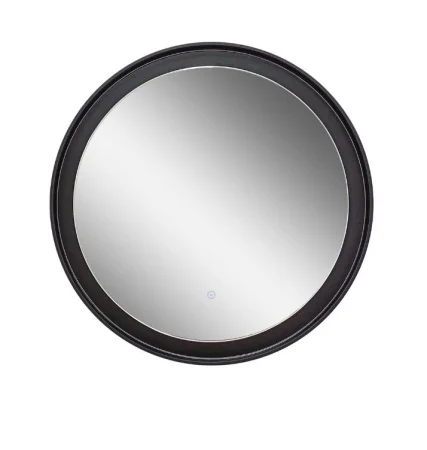 Зеркало с подсветкой Континент Planet Black ЗЛП683 D1000мм с бесконтактным сенсором