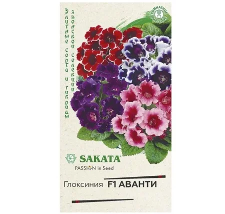 Глоксиния Аванти F1 гранул. 4 шт. пробирка (Гавриш) R1225  1