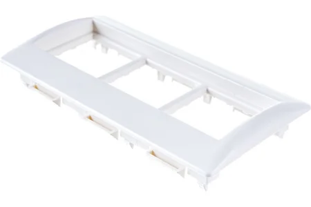 Рамка 6мод. с суппортом 75мм бел. PRIMER IEK CKK-40D-RSU6-075-K01