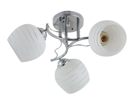 Светильник потолочный LV 9291/3 Хилари Хром E27 60W Ø480 H220мм