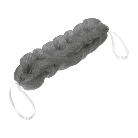 Мочалка-косичка, серая, 40 г, 26х5х5 см, для бани и сауны, "Банные штучки" 41450 *1/30