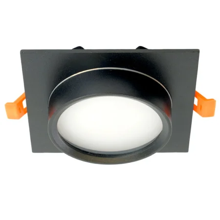 Светильник встраиваемый Feron DL505 потолочный GX53 черный квадрат IP44