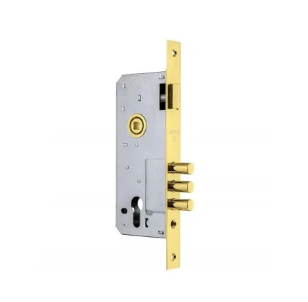 Корпус врезного замка FUARO с защёлкой DD900/C-45.85.3MR (900 3MR W/B) PB латунь 15360 *1