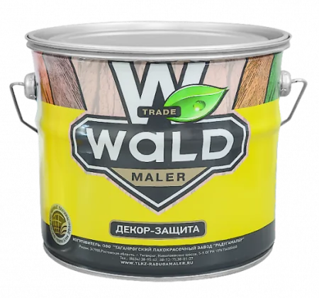 Пропитка защитно-декоративная для древесины Wald тиковое дерево  1л *1/14