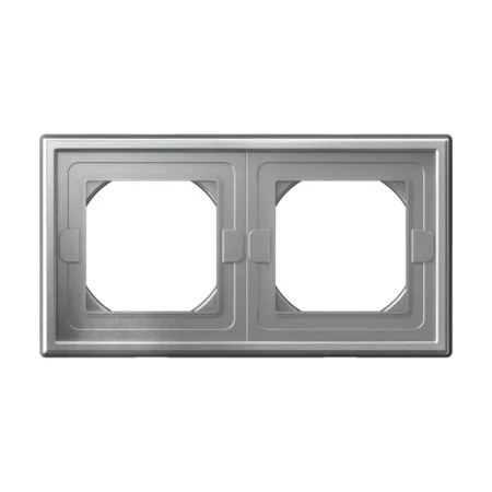 Рамка 2-м "Artgallery" IP44,  алюминий GAL440302 (Systeme Electric) *1