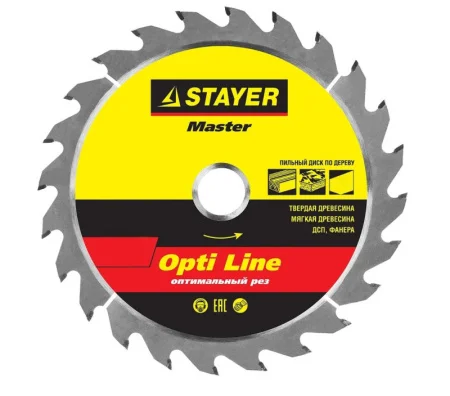 Диск пильный по дереву 185x30/20 мм 30 зубьев STAYER  Optima 3681-185-30-30_z01 *1