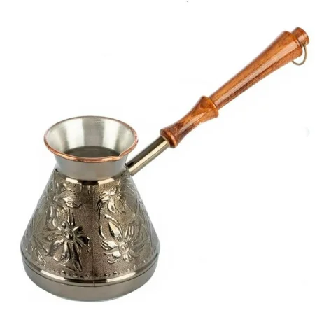 Турка медная Ромашка 0,85 л ТмР085