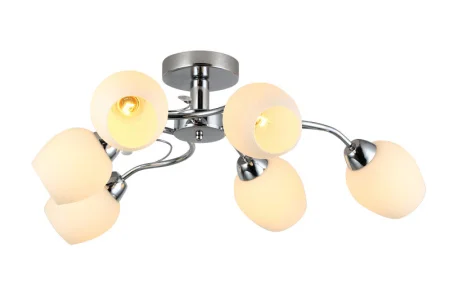 Светильник потолочный LV 9439/6 Дейн Хром Е27 60W