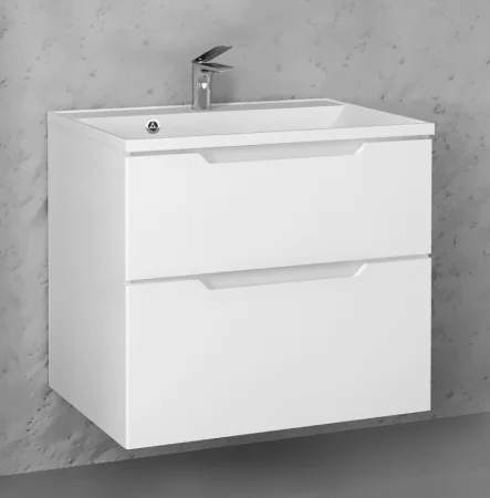 Тумба подвесная Wector 70 Wct.01.70/P/W/MD белая