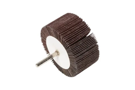 Круг шлифовальный лепестковый d 80x40мм, P180, на шпильке d 6мм Зубр Профессионал 36604-180 *1