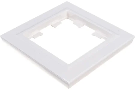Рамка 1-м "Brite" РУ-1-БрБ белый IEK BR-M12-K01