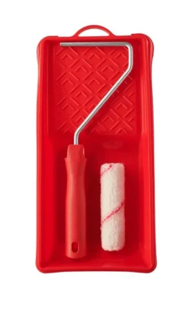 Набор для работ с водными ЛКМ: мини-валик 110мм + ванночка 15х29см Акор 563 30 110