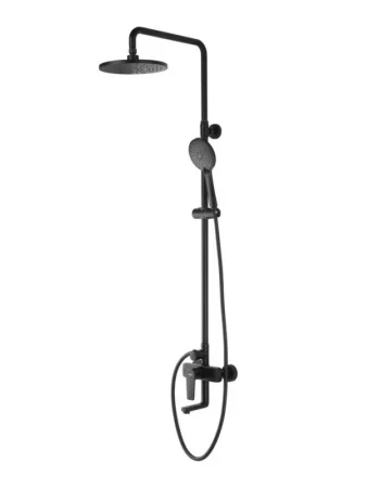 Душевой набор с верх. тропическим душем 1 реж. и руч. душем 3 реж. D&K DA1523705B18