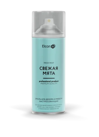 Эмаль аэрозольная Elcon свежая мята 520мл