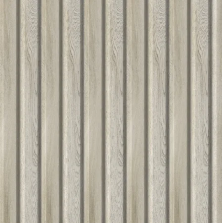 Панель стеновая реечная МДФ Stella Beats Standart Дуб Грей 2700x119x16мм