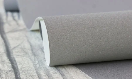 Обои горячего тиснения Deluxe 70393-44 1,06х10мштукатурка темно-серые