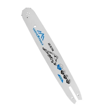 Шина для бензо и электропилы 14" 3/8 LP1.3 50 звеньев Vertextools 0110-050