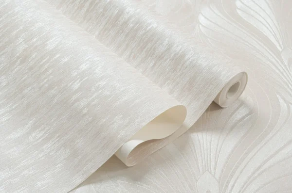 Обои горячего тиснения Малена-уни 10,05х1,06м 11058-03 текстиль бежевые