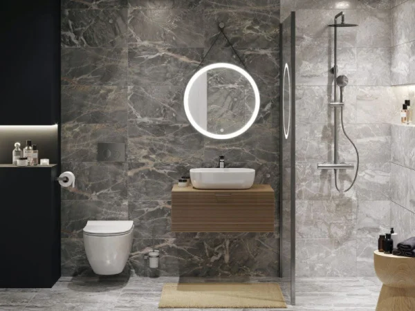 Керамогранит Cersanit Wonderstone 16527 297х598мм 1уп=1,776м2 (10шт) серый