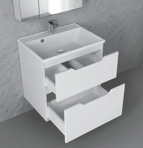 Тумба подвесная Wector 60 Wct.01.60/P/W/MD белая