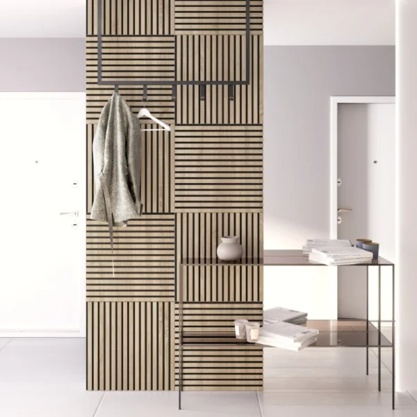 Панель стеновая Акустическая Stella Comfort Standart Дуб Сонома 600х600х9