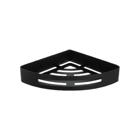 Полка угловая 1-яр Hotel черная Fixsen FX-31003K