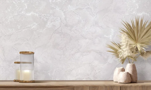 Обои вспененный винил Ateliero RENOWA Rossi 1075-01ОАВ 1,06х10м мрамор светло-серые