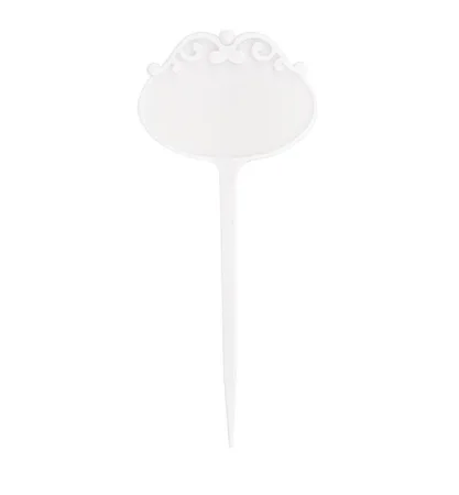 Таблички посадочные пласт фигурные 16х6,8 см 10 шт 'Урожайная сотка' GY08001  Д7801 *1