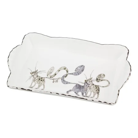 Блюдо Lefard "Котики" 21*12*3 См (Кор=36Шт.)