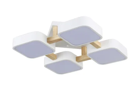 Светильник потолочный MS 1131/4 Кванго 96W Белый 3000-6500K 5760Lm 460х460х120