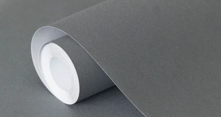 Обои горячего тиснения Deluxe 70393-40 1,06х10м штукатурка антрацит