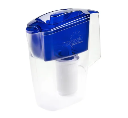 Фильтр-кувшин д/очистки воды "Альфа" 2,5л синий прозрачный 62047 (Гейзер) *1