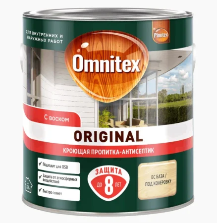 Пропитка Omnitex кроющая Original BC 2,5л
