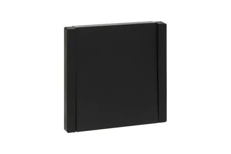 Выключатель 1-кл СП "Forte&Plano" 10А FP102 с индикацией черный IEK FP-V10-1-10-1-K02