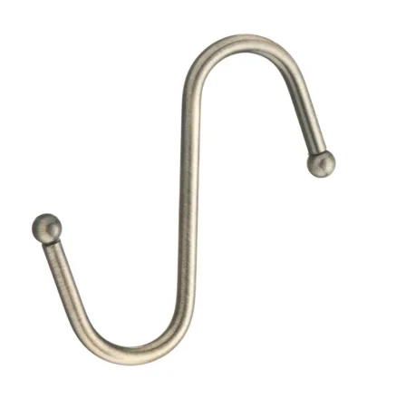 Крючок на рейлинг большой, античная бронза, R-KR-B AB *1