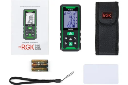 Дальномер лазерный DL70G RGK с угломером 778183  1
