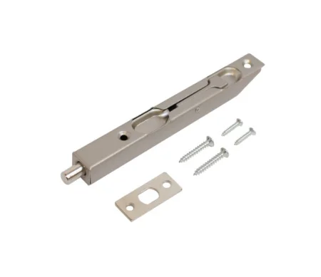 Шпингалет Аллюр торцевой матовый никель 01-140 SN 15775 Аллюр *1