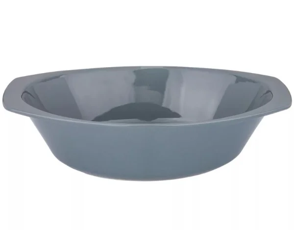 Форма для запекания с жаропрочной крышкой Agness 2,5л серая