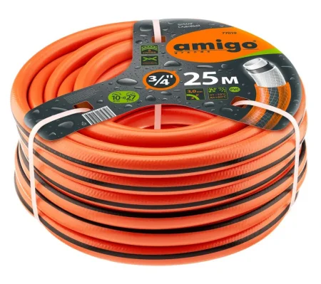Шланг садовый пятислойный 3/4 25м Amigo 77019 *1