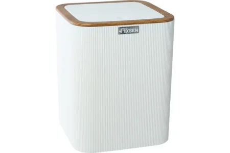 Ведро квадратное 5л Fixsen WHITE WOOD FX-402-6