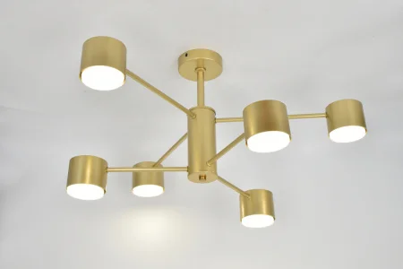 Светильник потолочный MS 1200/6 Арагон Золото 6*GX53 max.11W 650x650x300mm