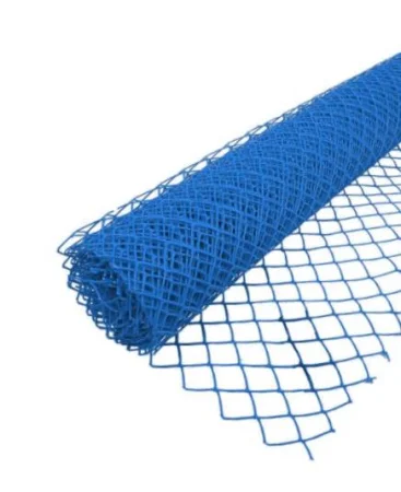 Сетка рабица ПВХ 1,5х10м ячейка 50х50мм d2,5мм синяя