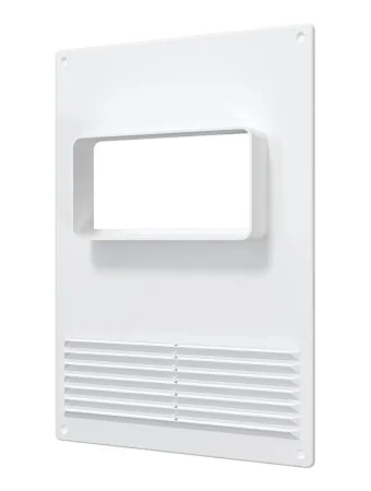 Площадка торцевая горизонтальная 180х250мм с решеткой 612ПТГР Era