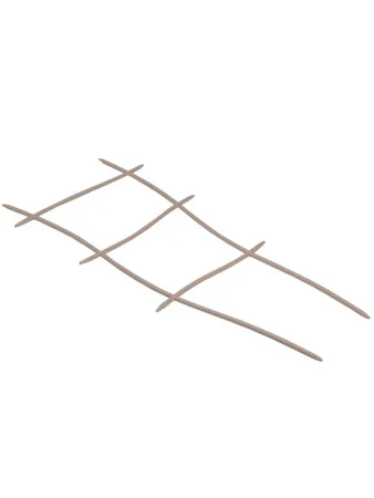 Опора для вьющихся цветов пласт. h-45см, пудровая, непрозрачная ОЦ-4020 (La Decoro) *1