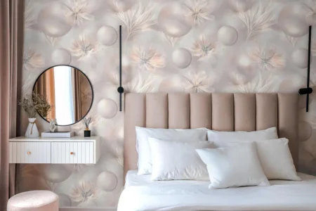 Обои горячего тиснения Palitra Family 10,05х1,06м Faraday декор бежевый FM72425-84 *1/8