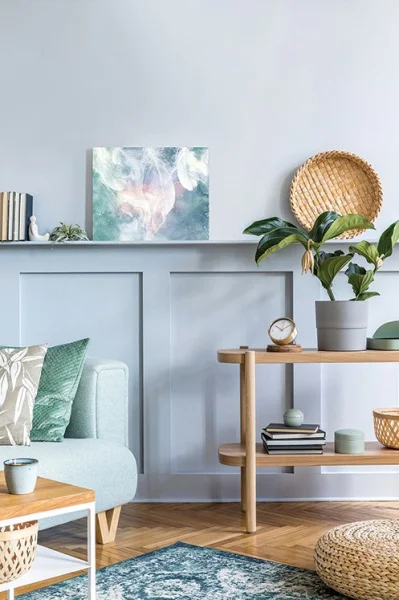 Картина Акварельные перья 40х50см kt45-13146