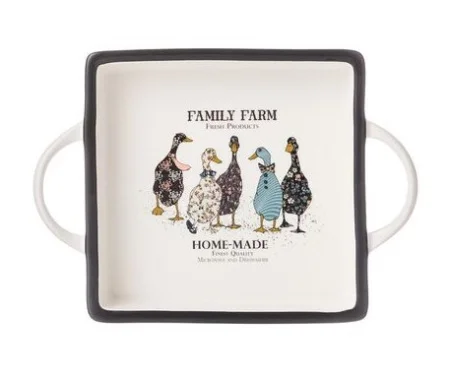 Блюдо Lefard Family Farm с ручками 25,5х18х4см 263-1257