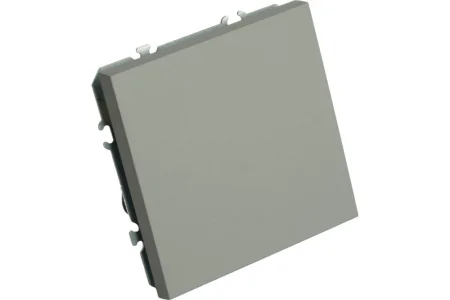 Переключатель 1-кл  Эмили  (механизм) 250В 10A платиново-серый soft touch RSW10-5105-10 Stekker  1