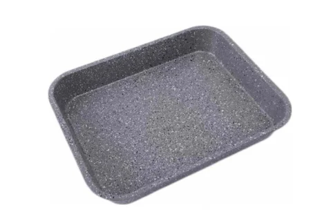 Противень 44.5х29.3х5см с покрытием серый гранит LH-73001 *1